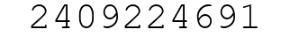 Number 2409224691.