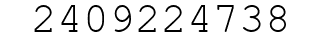 Number 2409224738.