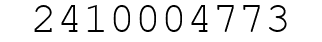 Number 2410004773.