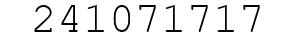 Number 241071717.