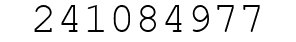 Number 241084977.