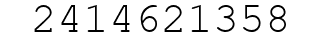 Number 2414621358.