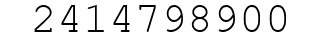 Number 2414798900.