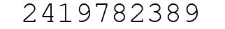 Number 2419782389.