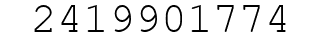 Number 2419901774.