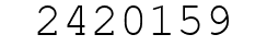 Number 2420159.