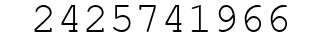 Number 2425741966.
