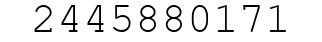 Number 2445880171.