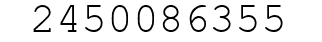 Number 2450086355.