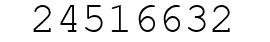 Number 24516632.