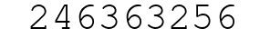 Number 246363256.