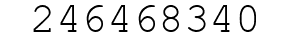 Number 246468340.