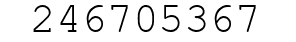 Number 246705367.