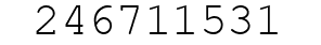 Number 246711531.