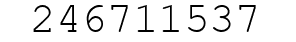 Number 246711537.