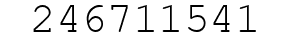 Number 246711541.