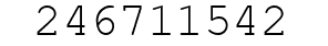 Number 246711542.