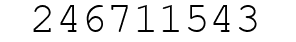 Number 246711543.
