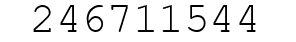 Number 246711544.