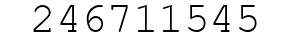 Number 246711545.