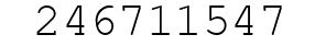Number 246711547.