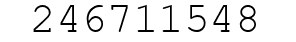 Number 246711548.