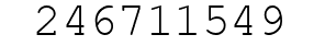 Number 246711549.