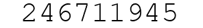 Number 246711945.