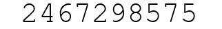 Number 2467298575.
