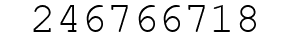 Number 246766718.