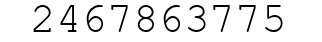Number 2467863775.