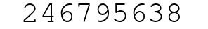 Number 246795638.