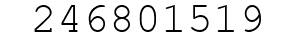 Number 246801519.
