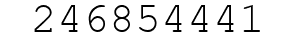 Number 246854441.