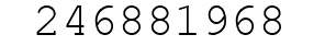 Number 246881968.