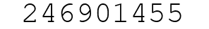 Number 246901455.