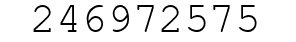 Number 246972575.