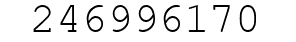 Number 246996170.
