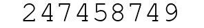 Number 247458749.