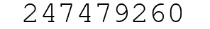Number 247479260.