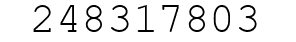 Number 248317803.