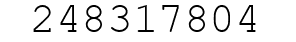 Number 248317804.
