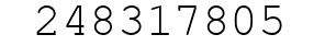 Number 248317805.
