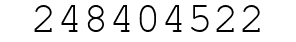 Number 248404522.