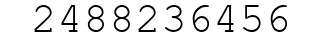Number 2488236456.