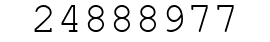 Number 24888977.