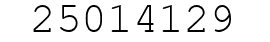 Number 25014129.