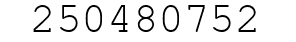 Number 250480752.