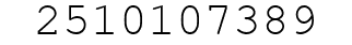 Number 2510107389.