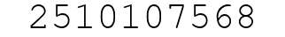 Number 2510107568.
